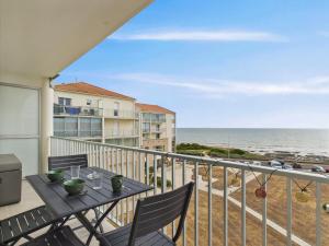 Balkón nebo terasa v ubytování Face à l'océan - Appart pour 4 avec balcon