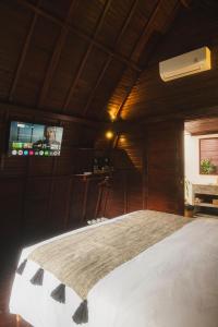 TV a/nebo společenská místnost v ubytování Savanna Ubud