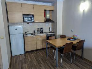 Η κουζίνα ή μικρή κουζίνα στο Obzor Beach Resort F001 Urlaub BG