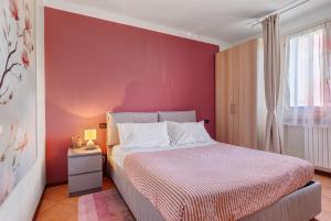 Кровать или кровати в номере Residence Franciacorta