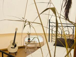 Gallery image of Private Sunset Off-grid tent with outdoor wc and cold shower in Virtsu