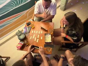 a group of people sitting around a table at The Loft House Madrid in Madrid +31 photos