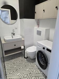 Ένα μπάνιο στο Urban Jungle Apartament Mars