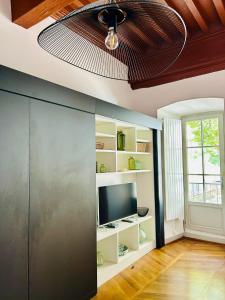 Μια τηλεόραση ή/και κέντρο ψυχαγωγίας στο Appartement Gambetta 65