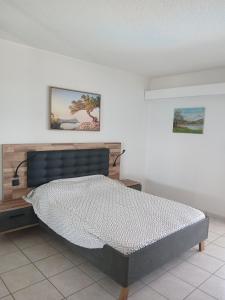 Postel nebo postele na pokoji v ubytování Le charme du Lydia Playa