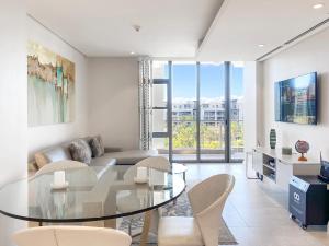 Posezení v ubytování The Marina V&A Waterfront by Smart City Stays