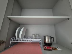 Η κουζίνα ή μικρή κουζίνα στο Apartemen Gateway Pasteur +4 φωτογραφίες