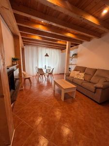 Χώρος καθιστικού στο Hostal El Rincon de la Vera