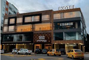 Το κτήριο όπου στεγάζεται το ξενοδοχείο