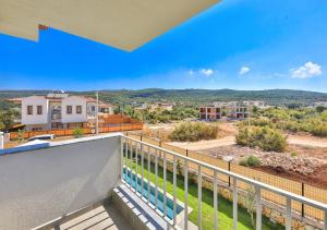a view from the balcony of a house at Villa Serenity in Kas