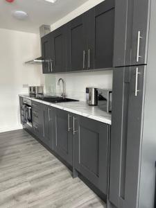 Η κουζίνα ή μικρή κουζίνα στο Appartment in Oldham