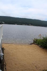 a view of a large body of water at Lakefront Haven on Greenwood Lake in Hewitt +32 photos