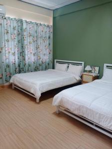 Postel nebo postele na pokoji v ubytování Private house Large bed