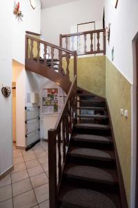 Η κουζίνα ή μικρή κουζίνα στο Ubytování Na Hradečku