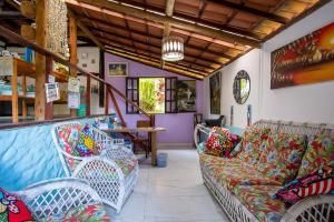 Zona de estar de Pousada Arraial Lua Crescente