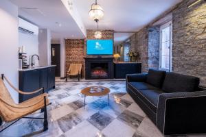 Posezení v ubytování Hotel Acadia