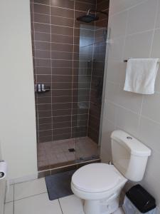 Vannituba majutusasutuses Moderno y cómodo apartamento