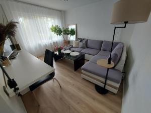 Posezení v ubytování Apartment Ventspils iela 22