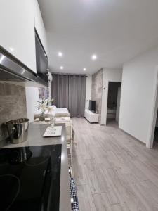 Η κουζίνα ή μικρή κουζίνα στο Apartamento Puerto Blanes