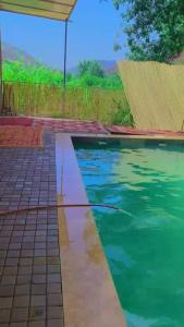 Bazén v ubytování petit villa avec Piscine privé sur le vallée d'Ourika nebo v jeho okolí