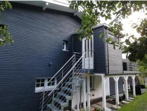 Bygningen som lejligheden ligger i