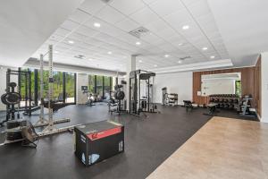 Fitness centrum a/nebo fitness zařízení v ubytování Pinewood 30A 433
