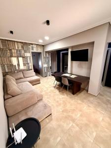 Et opholdsområde på Plaza Vista