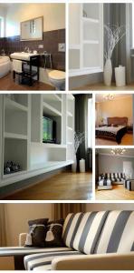 Dapur atau dapur kecil di Apartment in Stunning Private House in Green Center District
