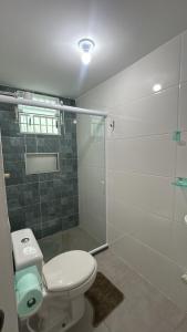 Koupelna v ubytování Suite do farol 2