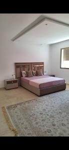 Postel nebo postele na pokoji v ubytování Suites au sein d'une Villa au centre ville de Rabat