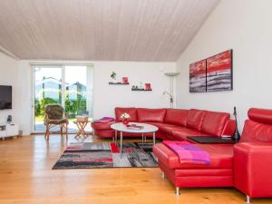Χώρος καθιστικού στο 5 star holiday home in Hejls