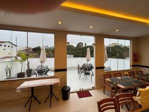 Χώρος καθιστικού στο Torre Hotel