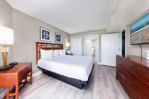 Voodi või voodid majutusasutuse Dunes Village Resort Year Long Water Parks 3 Bed 2 Bath Ocean View Condo toas +90 fotot