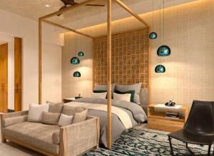 Ένα ή περισσότερα κρεβάτια σε δωμάτιο στο Exclusively Luxury 2BR Vidanta