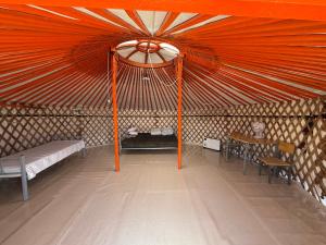 Postel nebo postele na pokoji v ubytování Buggy-Guesthouse