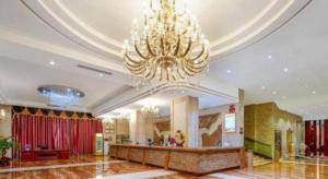 Posezení v ubytování Vienna Hotel Guangdong Zhuhai Mingzhu Station Guozheng