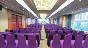 Posezení v ubytování Vienna Hotel Guangdong Zhuhai Mingzhu Station Guozheng
