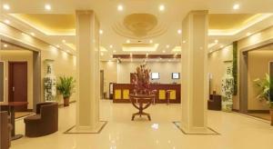 Vstupní hala nebo recepce v ubytování GreenTree Inn Puyang Pushang Huanghe Road