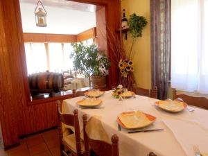 Een restaurant of ander eetgelegenheid bij Albergo Ristorante Canetta
