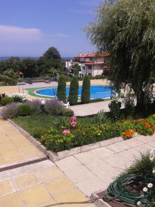 The swimming pool at or close to Caprice Apartment in Lozenec