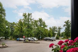 Zahrada ubytování Hôtel Marso