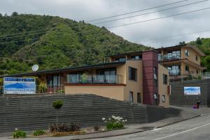 Pogled na planinu ili pogled na planinu iz motela