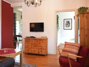 TV a/nebo společenská místnost v ubytování Vibrant Apartment in Willingen with Private Terrace