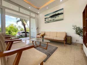 Χώρος καθιστικού στο Princess Villa