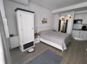 Postel nebo postele na pokoji v ubytování Platinium house