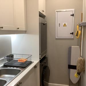 Køkken eller tekøkken på Apartment Franschhoek 121 Lermitage