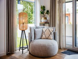 Χώρος καθιστικού στο Spacious holiday home in Voorhuizen with terrace +85 φωτογραφίες