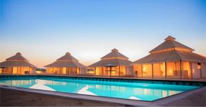 Bassein majutusasutuses Desert Mannat Camping Jaisalmer või selle lähedal