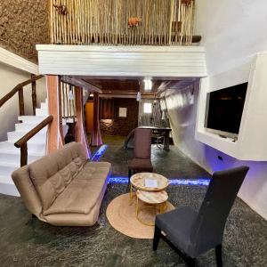 Posezení v ubytování Rustiek Hotel