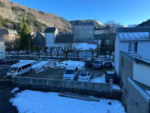 Nespecifikovaný výhled na hory nebo výhled na hory při pohledu z apartmánu